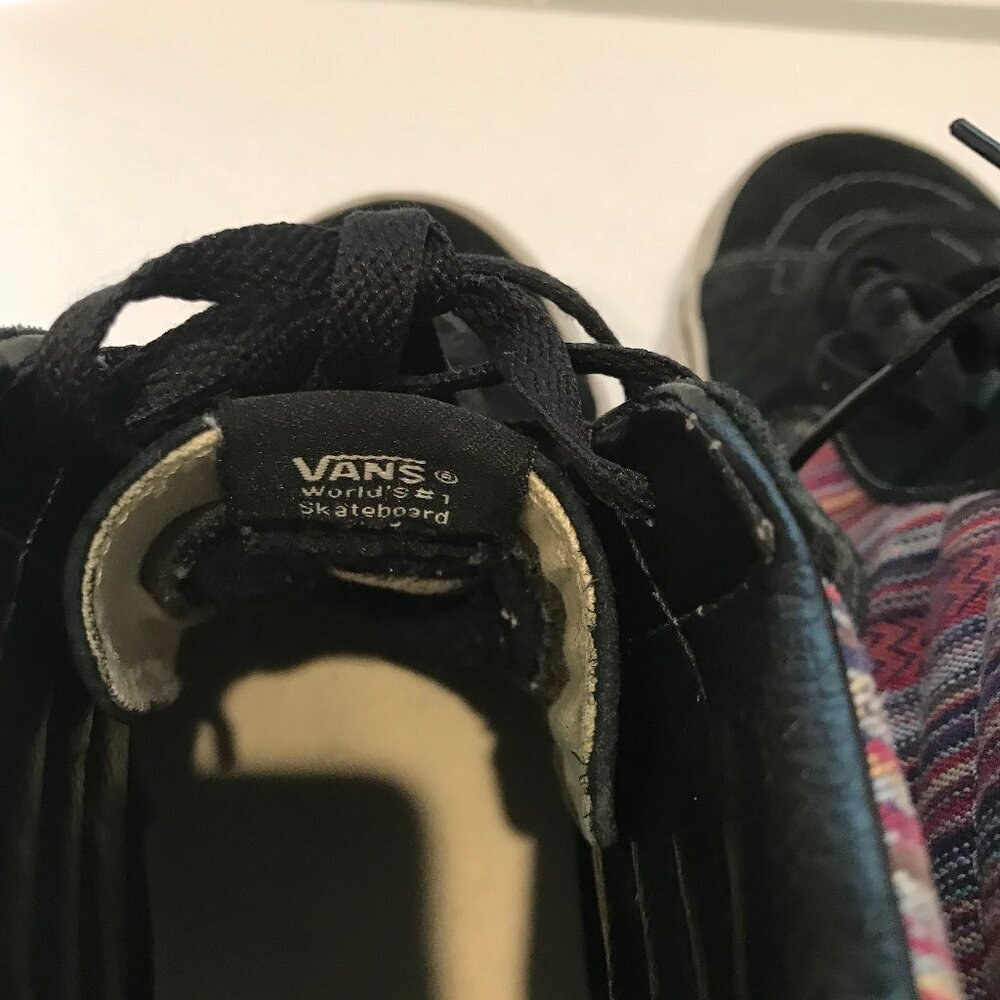 VANS UNISEX HI GUATE WEAVE SHOES SIZE MALE 10.5   FEMALE 12 - Picture 2 of 10